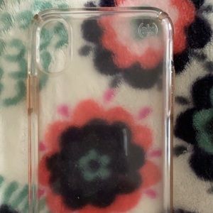 Clear speck iPhone X case